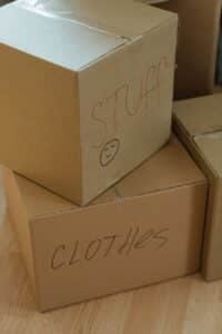 moving boxes